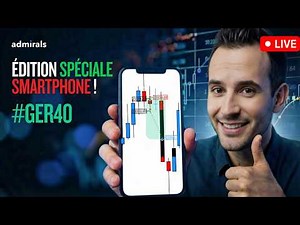 🔴La Bourse en Direct | Stratégie Pullback GER40 en Direct ! #shorts