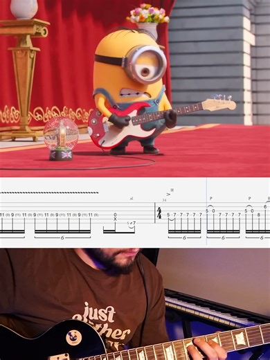 Minions Style Cover of Van Halen's Eruption Solo