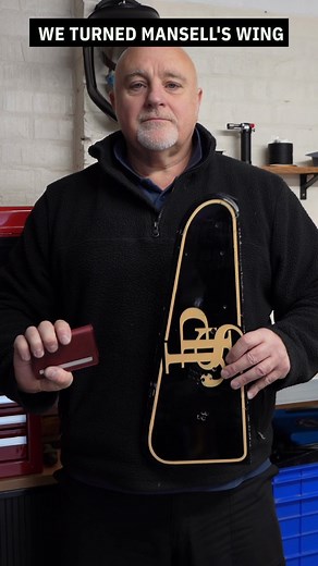 What does it take to transform a 1984 F1 front wing into a luxury wallet? Watch the process unfold. Only 130 of these wallets will ever exist – and this carbon fibre from Nigel Mansell's Lotus 95T will never be used again. Behind every piece: -Authentic carbon fibre from the 1984 F1 Championship -Original hand-painted JPS livery decals preserved on each wallet -Handcrafted in England with luxury Italian leather -Each one completely unique This isn't just a wallet. It's a piece of Formula 1 histo