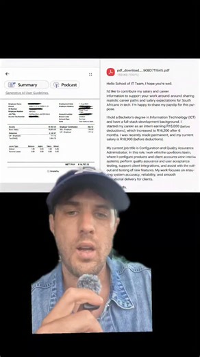 School of IT on Instagram: "Quality Assurance Payslip in South Africa 💼 #softwaretesting #istqb #schoolofit #techcareers"