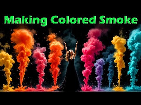 How Colored Smoke is Made | How Daytime Fireworks Work
