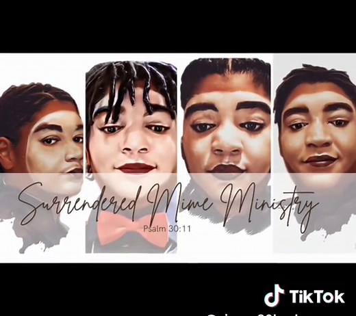 I am a Gospel Mime Dancer surrendered mime ministry follow me on YouTube