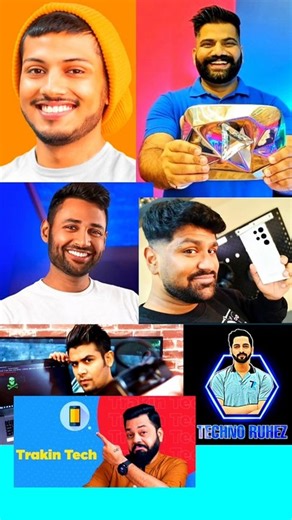 THE TO 10 MOST POPULAR TECH YOUTUBERS IN INDIA | ‍✨ | Useful Insights | No. 4