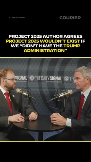Agenda 47 was always Project 2025 | COURIER