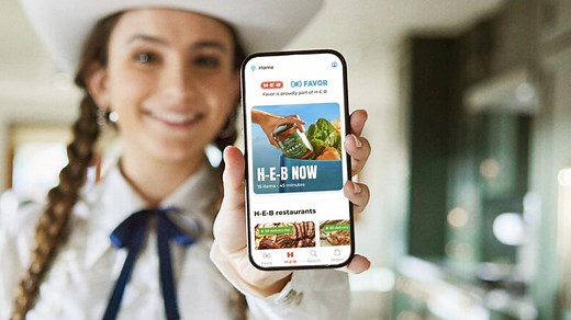 Favor launches new H-E-B grocery delivery option
