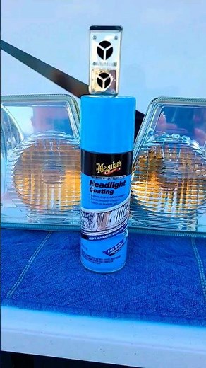 Meguiar's Aerosol Headlight Coating Done Properly