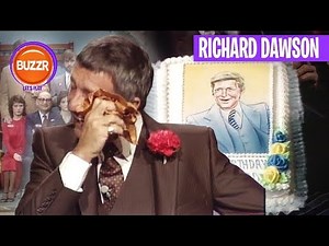 A BIG SECRET SURPRISE brings Richard Dawson to TEARS! - Family Feud | BUZZR