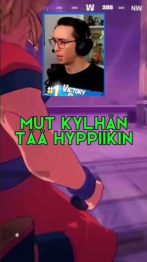 Lakko luulee että Zeus medalliongilla ei oo fall damagee😭 #lakko #pelit #fortnite #shorts