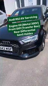 ⚙️ AUDI RS3 8V // Engine, Transfer Box, Rear Diff & Haldex Service Incoming