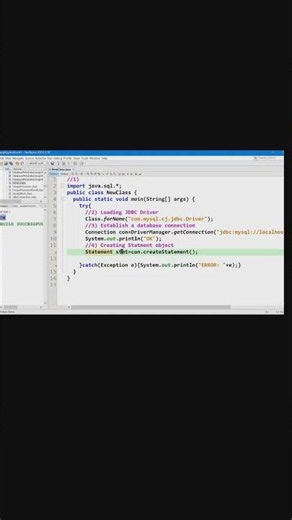04 20 Practical steps for MySQL JDBC connectivity 25of32
