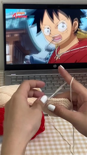 một em Luffy Chibi quá là đáng iuuu ❤️‍🔥 #onepiece #luffy #crochet #fypシ