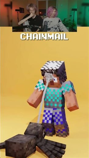 Minecraft Players React to Armor Skins VS Mobs #minecraft #shorts