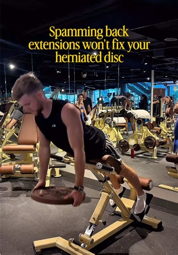 I spent two years doing back extensions on my own after I herniated a disc. As many as I could get through. Some days I felt better, some days I flared, and I never knew which one I was going to get. I had a first class physio degree at the time and I couldn’t work out why the one exercise everyone swears by wasn’t working for me. Here’s what I got wrong. The back extension was never the problem. I had no idea how much to do, how long to hold, when to push it, or whether the pain I was feeling w
