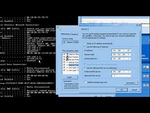 Change from Dynamic to Static IP Addres without losing connection