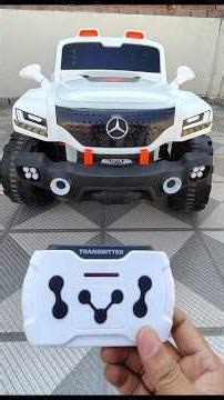 Big Mercedes Open Car Unboxing and testing with Remote Control #Rccar #Bigopancar #remotecontrol