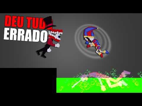 Aventuras ilegais do Digital Circus no People Playground