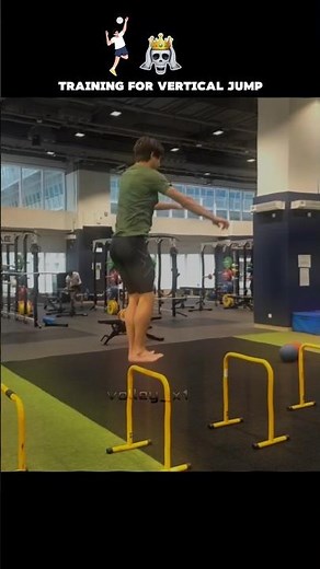 Training for Vertical Jump... Nishida Took It to Another Level! 🤯🏐 #Volleyball #Nishida #Shorts #irl