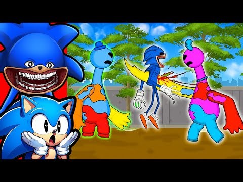 CREEPIEST SHIN SONIC vs. POPPY PLAYTIME 4 Characters!