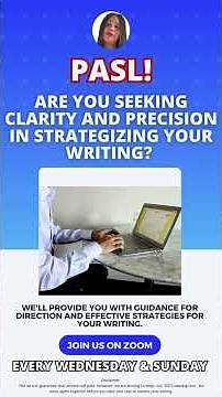 PASL writing | PASL Preparation Guide | PASL Writing Help