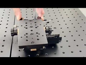 X-Axis Precision Manual Linear Slide Stage Move Fast 75mm Travel