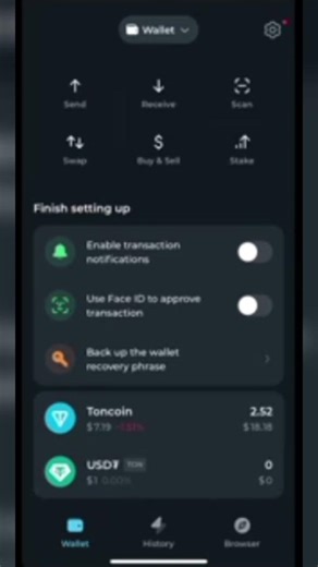 Ton Coin withdraw to bank
