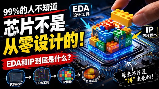 用3分钟搞懂EDA和IP：芯片设计其实也要写代码