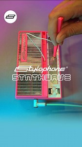 The Stylophone sounds great as a soaring lead over some epic synthwave 🌊⁠ ⁠ Plugins were used to model the sound of the Stylophone. To carve out the mids, multiband EQ was used. Then chorus and pitch modulation with RC-20 was added. Valhalla Super Massive is making it sound huge and filling up all the empty space with a combo of delay and reverb. The drums, bass synth and extra harmony are all coming from the DAW and the lead is overdubbed on the pink analog Stylophone S1.⁠ ⁠ #nostalgicvibes #s