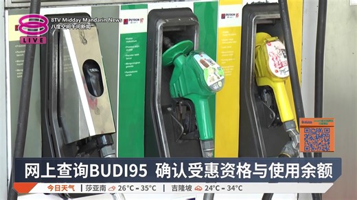 6.6K views · 96 reactions | 【网上查询BUDI95 确认受惠资格与使用余额】 国人即日起可通过官网查询自己是否符合BUDI 95的受惠资格, 以及每月津贴的使用余额！ 【今日主播】刘湘灵 #八度空间华语新闻 #八度空间午间新闻 | 八度空间华语新闻 | Facebook