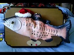 Sammy Salmon Xmas singing fish (not Sid)