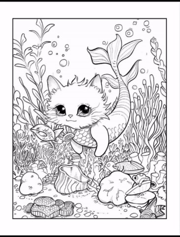 160 Adorable Cat Coloring Pages | Kids & Adults (digital Download) - Etsy