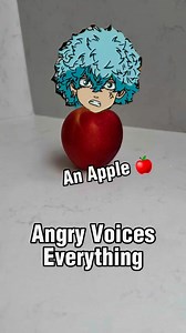 8.8K views · 110 reactions | Angry and Smiley voice everything... an apple  | Bryce Papenbrook | Facebook