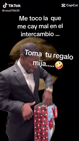 Humorous TikTok Exchange Gift Reactions