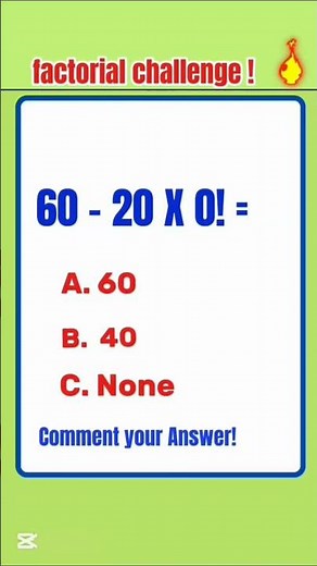 Factorial Trick Challenge! 😲