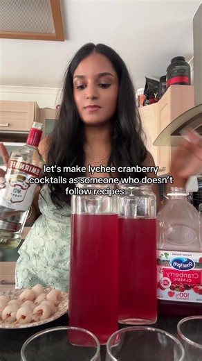 Delicious Lychee Cranberry Cocktails Recipe