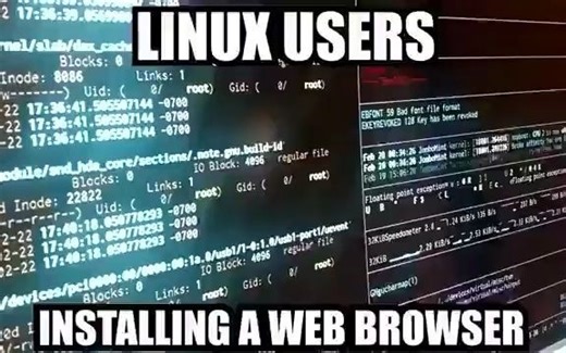 Linux用户安装他们的网页浏览器