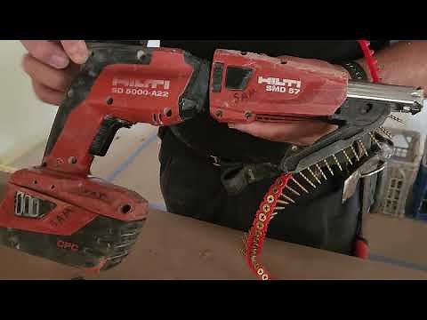 Hilti Still the Top Choice Auto Feed Screw Gun for Drywall