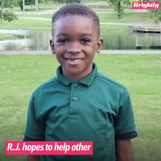 Boy overcomes fear of diving board after video goes viral l GMA Digital