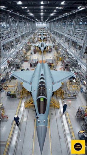 Rafale Assembly #militaryaviation #ai #aivideo #shorts