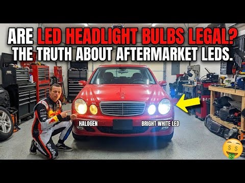 Are LED Headlight Bulbs Legal? The Truth About Aftermarket LEDs