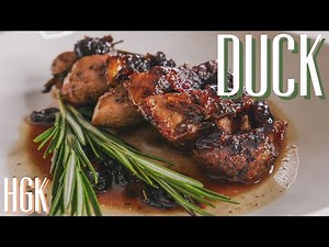 Easy and DELICIOUS Duck Breast Recipe | How to Make Seared Duck Breasts by Haute Girl Kitchen