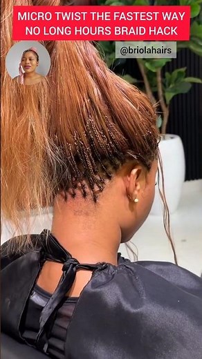 Fastest Micro Braids Hairstyle Hack - No long Salon hours with this quick hack