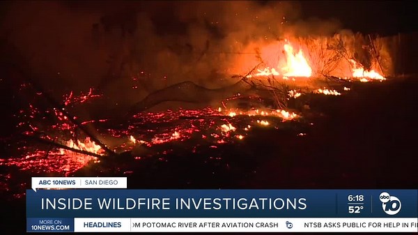 Inside wildfire investigations