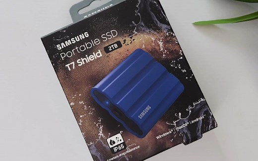 三星便携固态硬盘 T7 Shield 拆解——Samsung Portable SSD T7 Shield Teardown