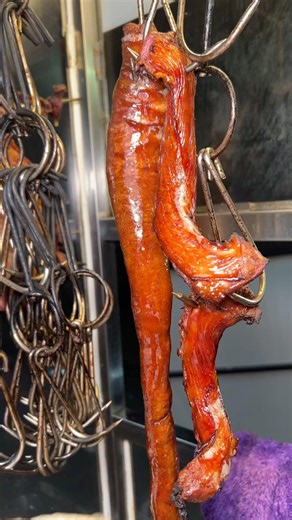 Roasted Pork and Intestine Looks Delicious 😋 #usa #foryou #shorts