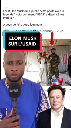 Elon musk sur l’USAID : regarder ce qu’ils ont fait de l’impôt des contribuables Américains #info #elonmusk #usaid #politique #revelation