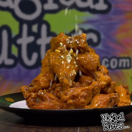 Cannabis Hot Wing Sauce - Infused Food How To - MagicalButter.com
