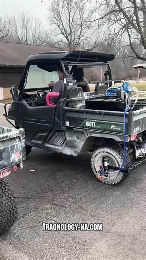 Completed two electric painter upgrades on kioti UTVs for GPS athletic field striping.