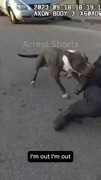 Dangerous Dog Broke Fence Cops Had to Step In #shocking #animalcontrol