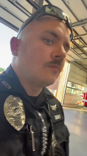 Messing with the fire guys #firefighter #firefightertiktok #cops #copsoftiktok #copsontiktok #firstresponders