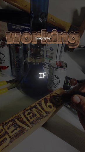 Learning how to do some Pyrography, let’s see what I can come up with #pyrography #pyrographyart